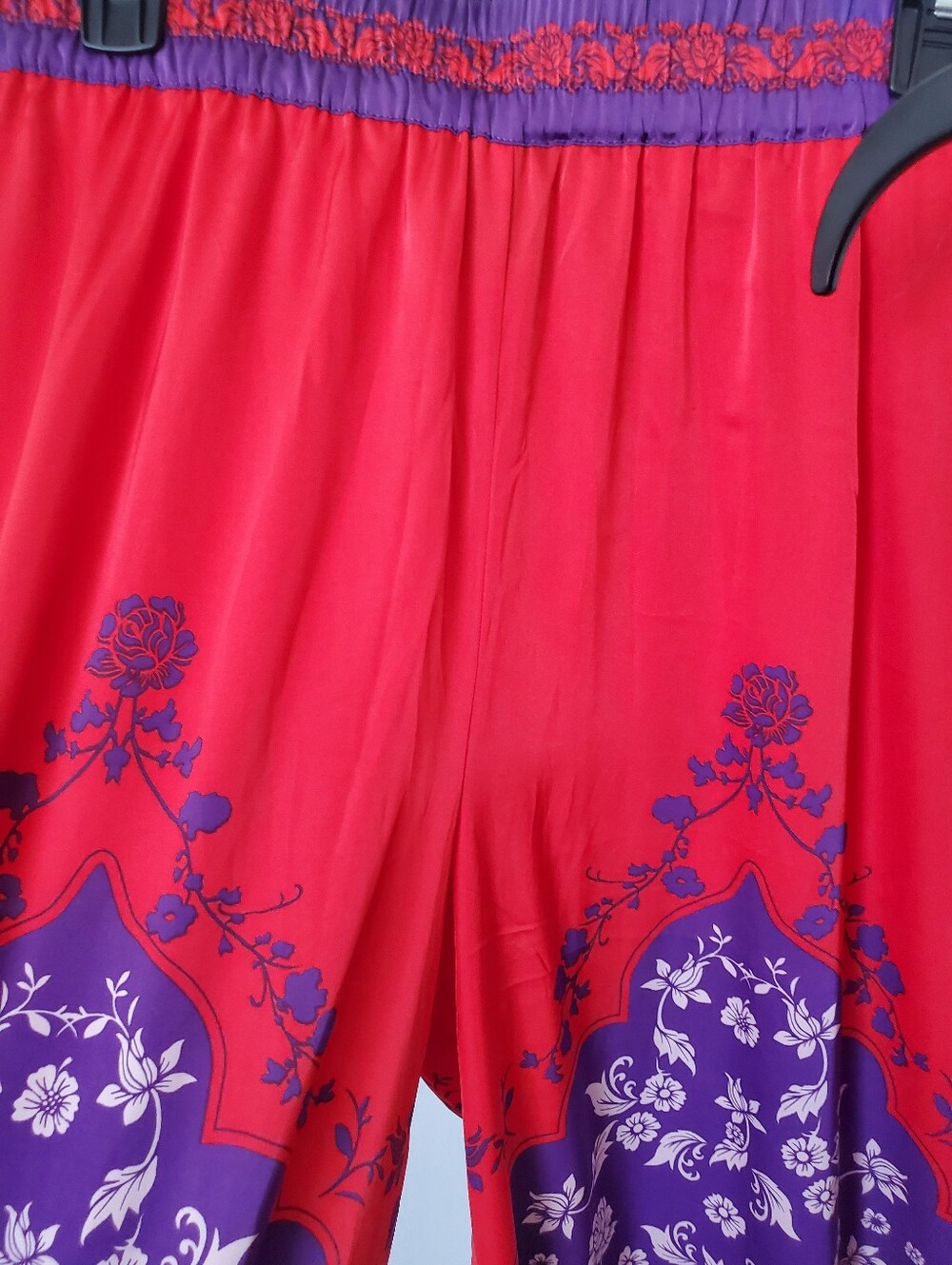 Rachel Roy Boho Satin 2 PC Pant Set M - Picture 12 of 12